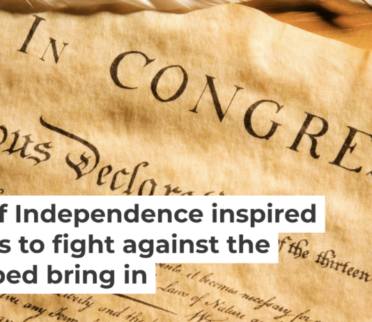 The Declaration of Independence did more than assert the Colonies’ independence from Britain. iStock/Getty Images Plus